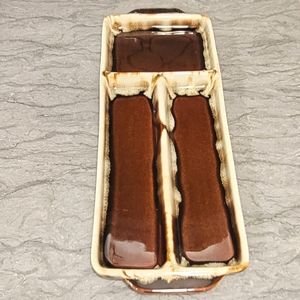 Vintage Pfaltzgraff Brown Drip Tray USA #40.